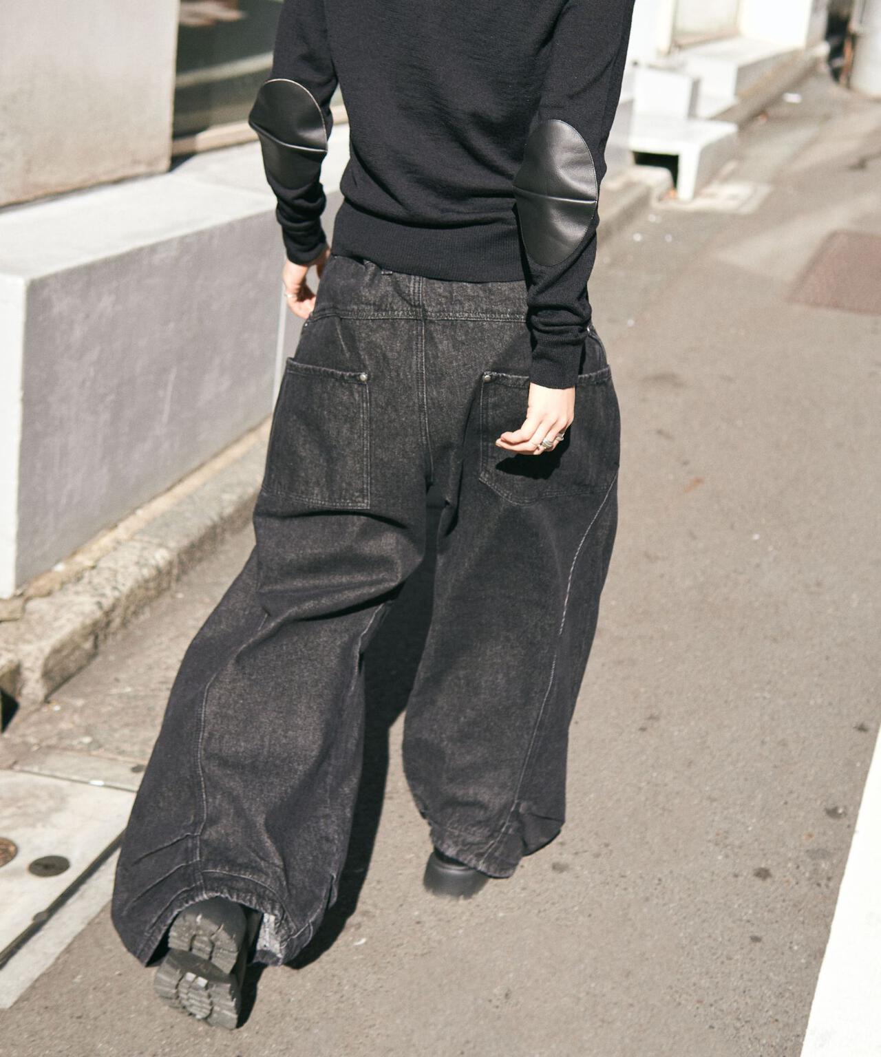 Knuth Marf tuck design 牛仔褲