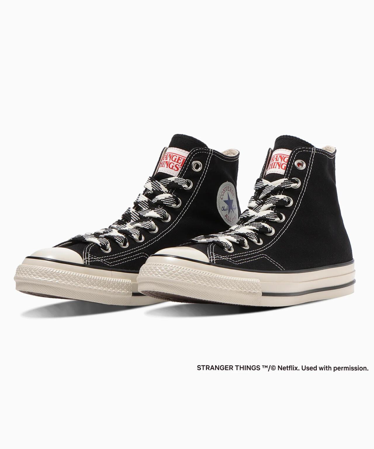 STRANGER THINGS 5（怪奇物語5） CONVERSE ALLSTAR AGED 87 CL HI 高幫帆布鞋