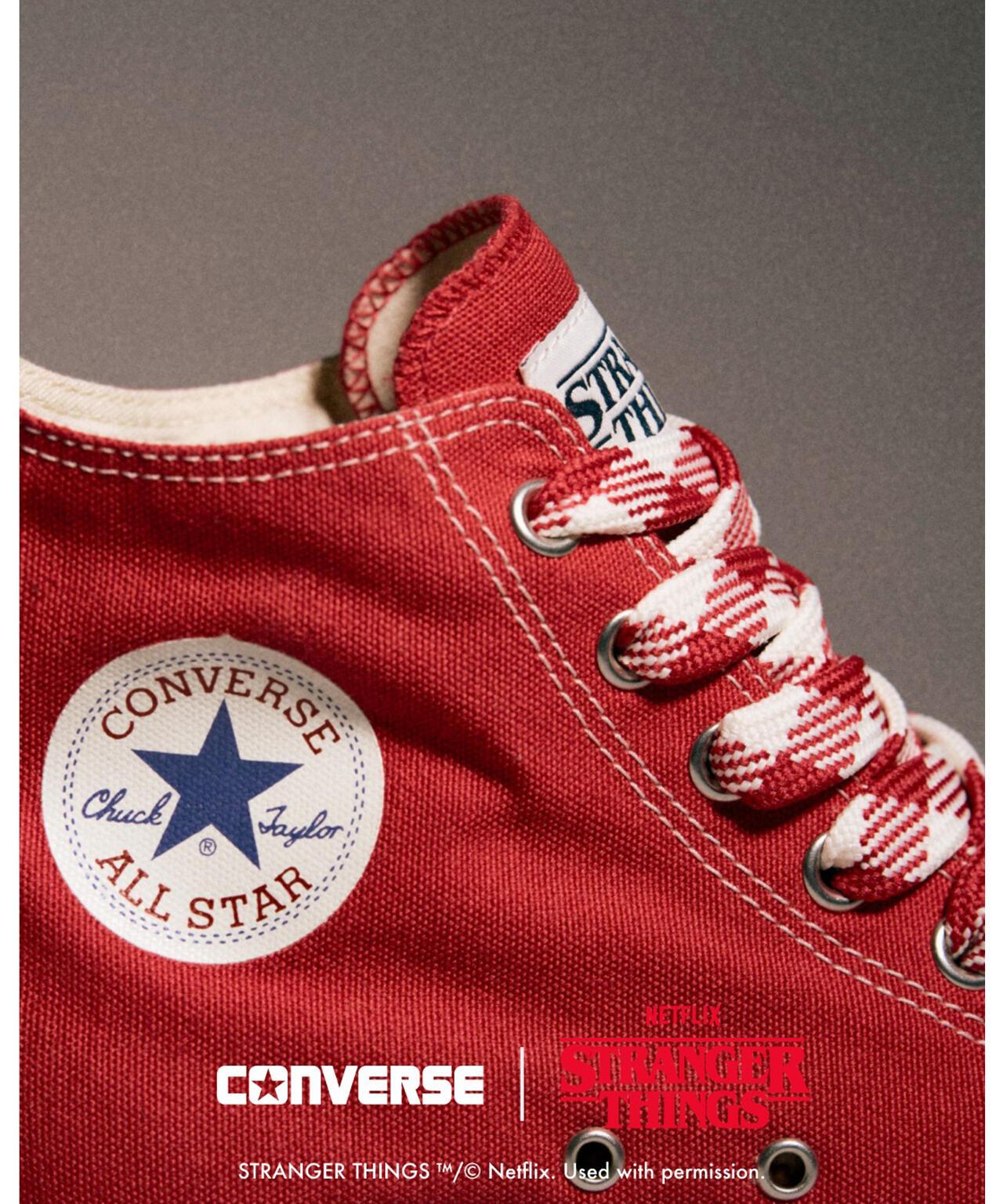 STRANGER THINGS 5（怪奇物語5） CONVERSE ALLSTAR AGED 87 CL HI 高幫帆布鞋