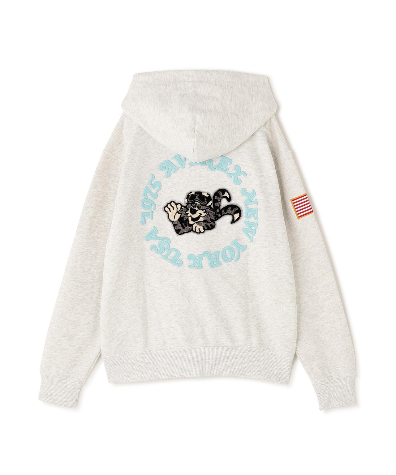 SAGARA CIRCLE LOGO TOMCAT ZIP PARKA 連帽外套