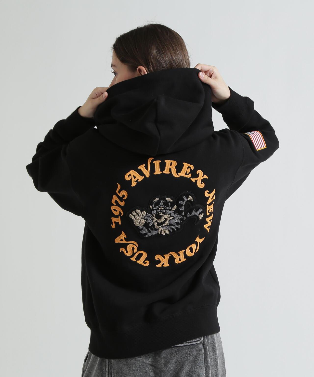 SAGARA CIRCLE LOGO TOMCAT ZIP PARKA 連帽外套