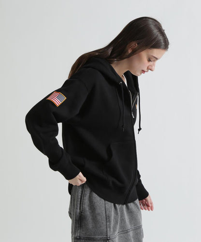 SAGARA CIRCLE LOGO TOMCAT ZIP PARKA 連帽外套