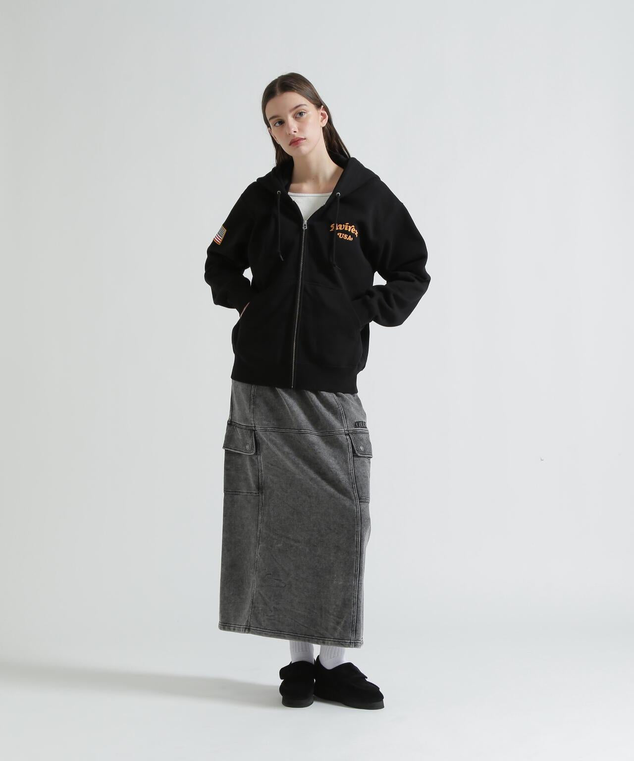 SAGARA CIRCLE LOGO TOMCAT ZIP PARKA 連帽外套