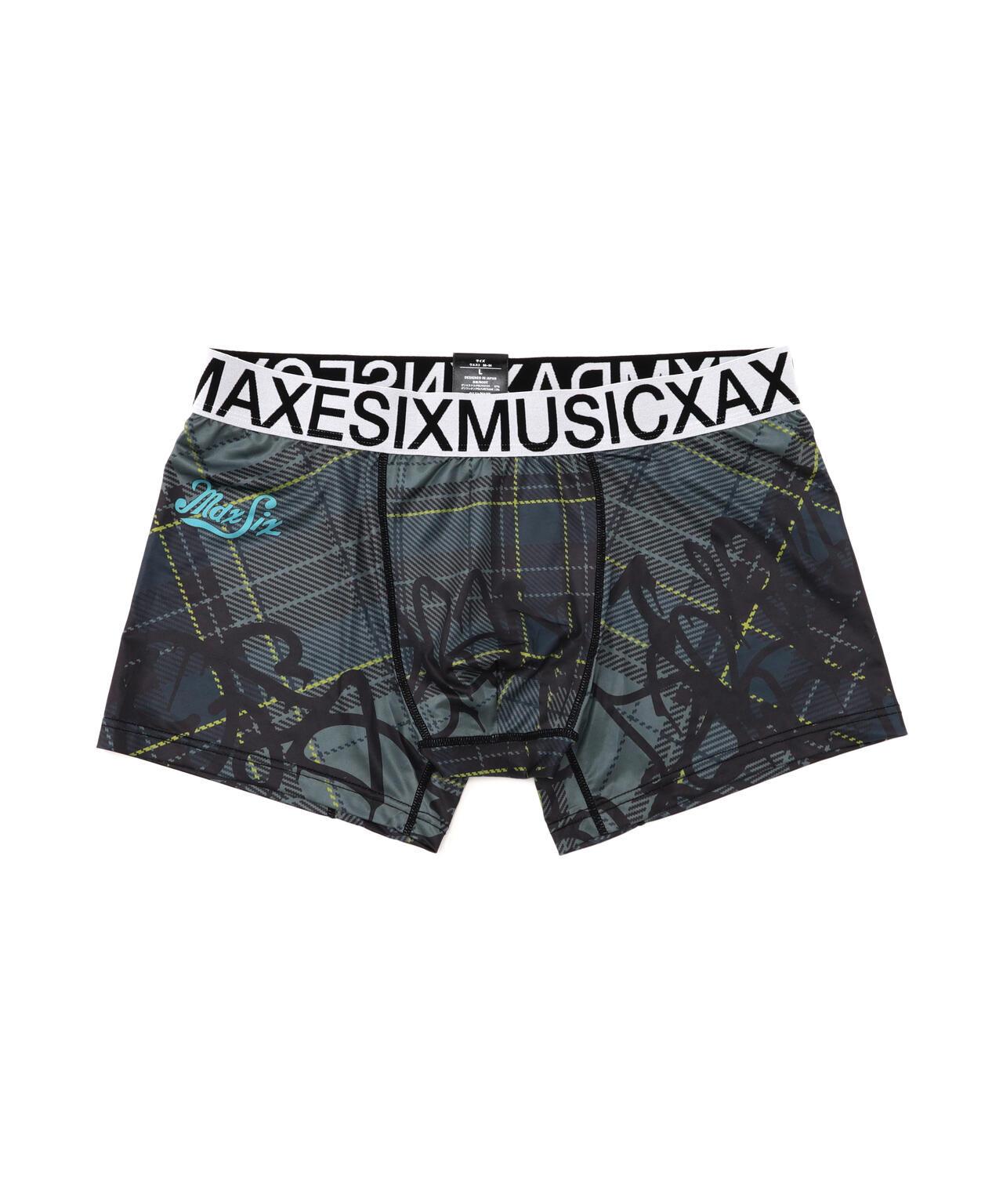 maxsix BOXER PANTS / GRAFFITI 塗鴉印花平角內褲