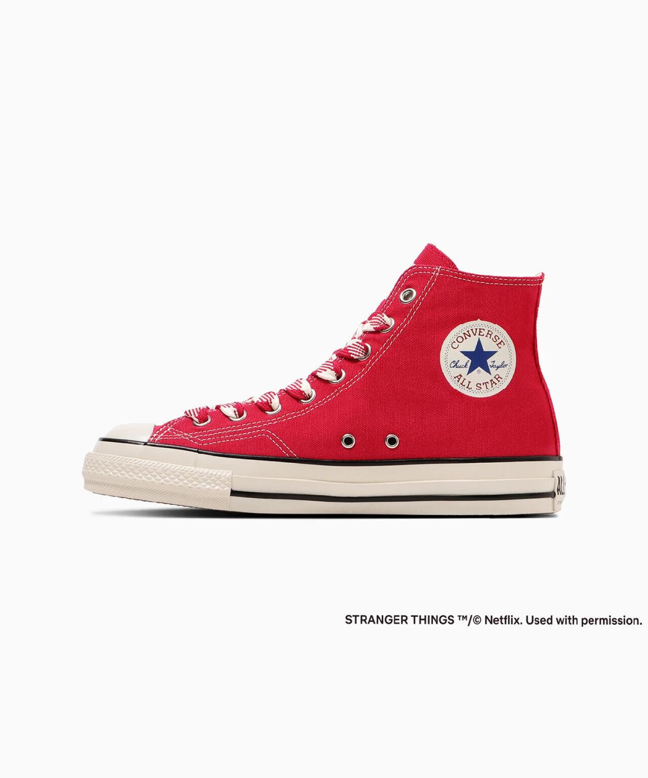 STRANGER THINGS 5（怪奇物語5） CONVERSE ALLSTAR AGED 87 CL HI 高幫帆布鞋