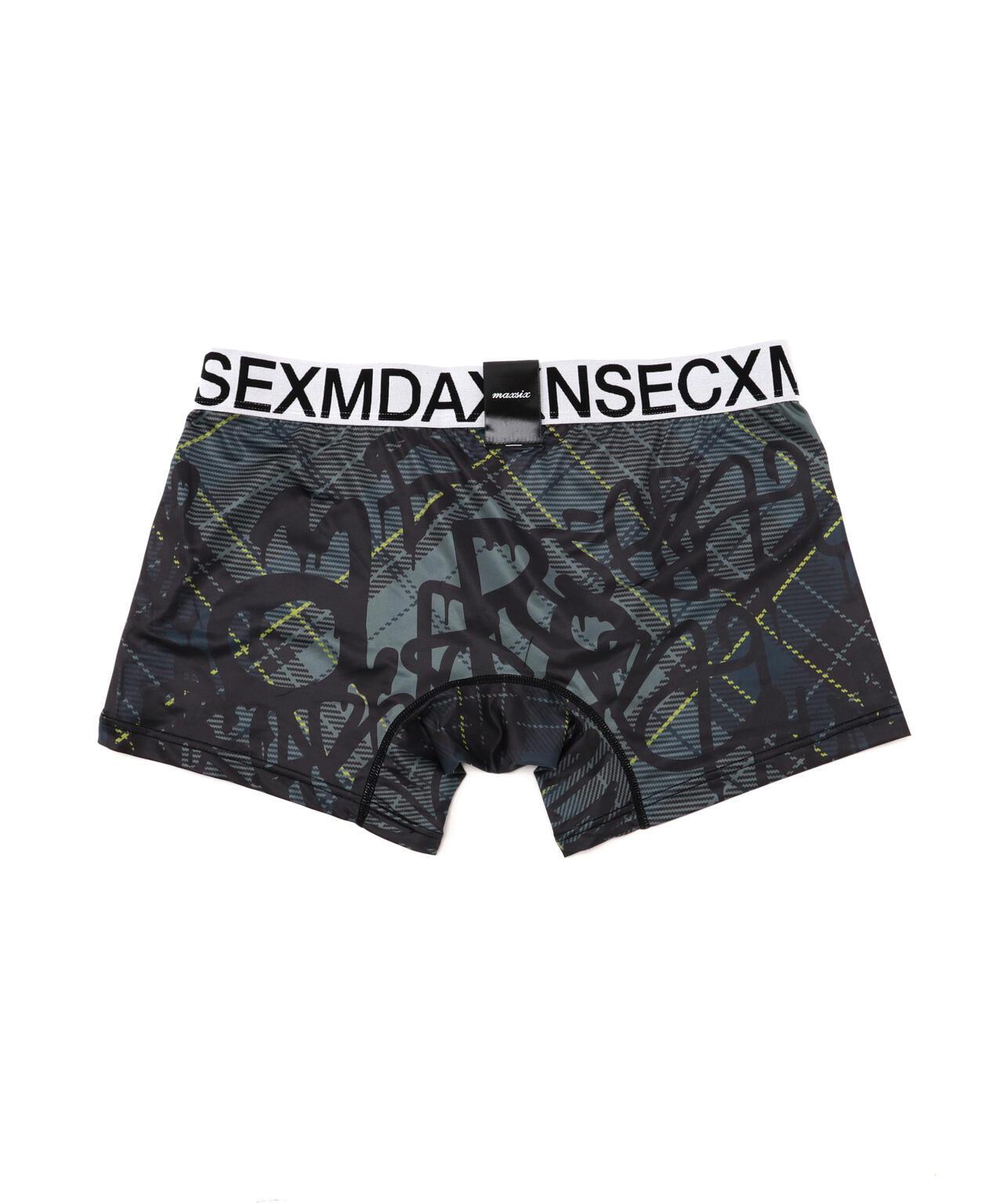 maxsix BOXER PANTS / GRAFFITI 塗鴉印花平角內褲
