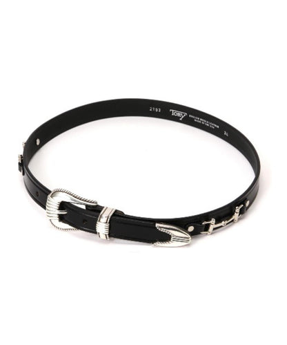 TORY LEATHER 1inch BIT BELT 皮革腰帶