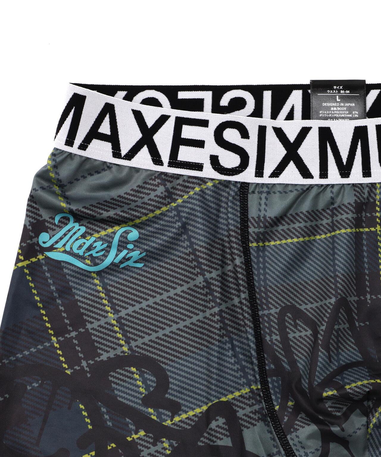 maxsix BOXER PANTS / GRAFFITI 塗鴉印花平角內褲