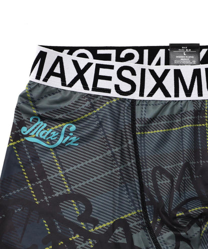 maxsix BOXER PANTS / GRAFFITI 塗鴉印花平角內褲