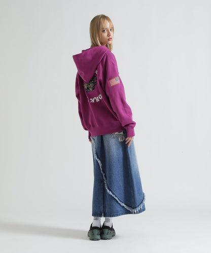 SAGARA CIRCLE LOGO TOMCAT ZIP PARKA 連帽外套