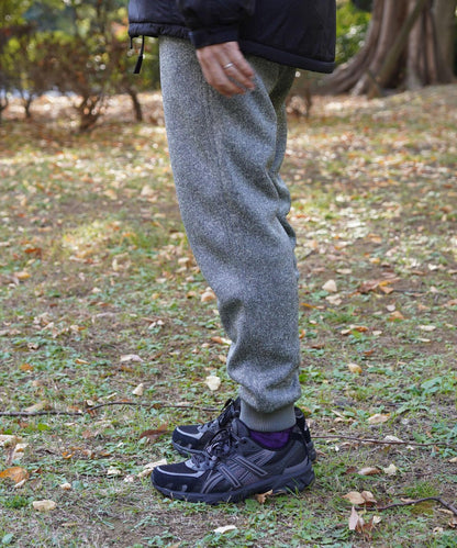 複合針織抓絨窄口羅紋褲子 BONDING KNIT FLEECE NARROW RIB PANT