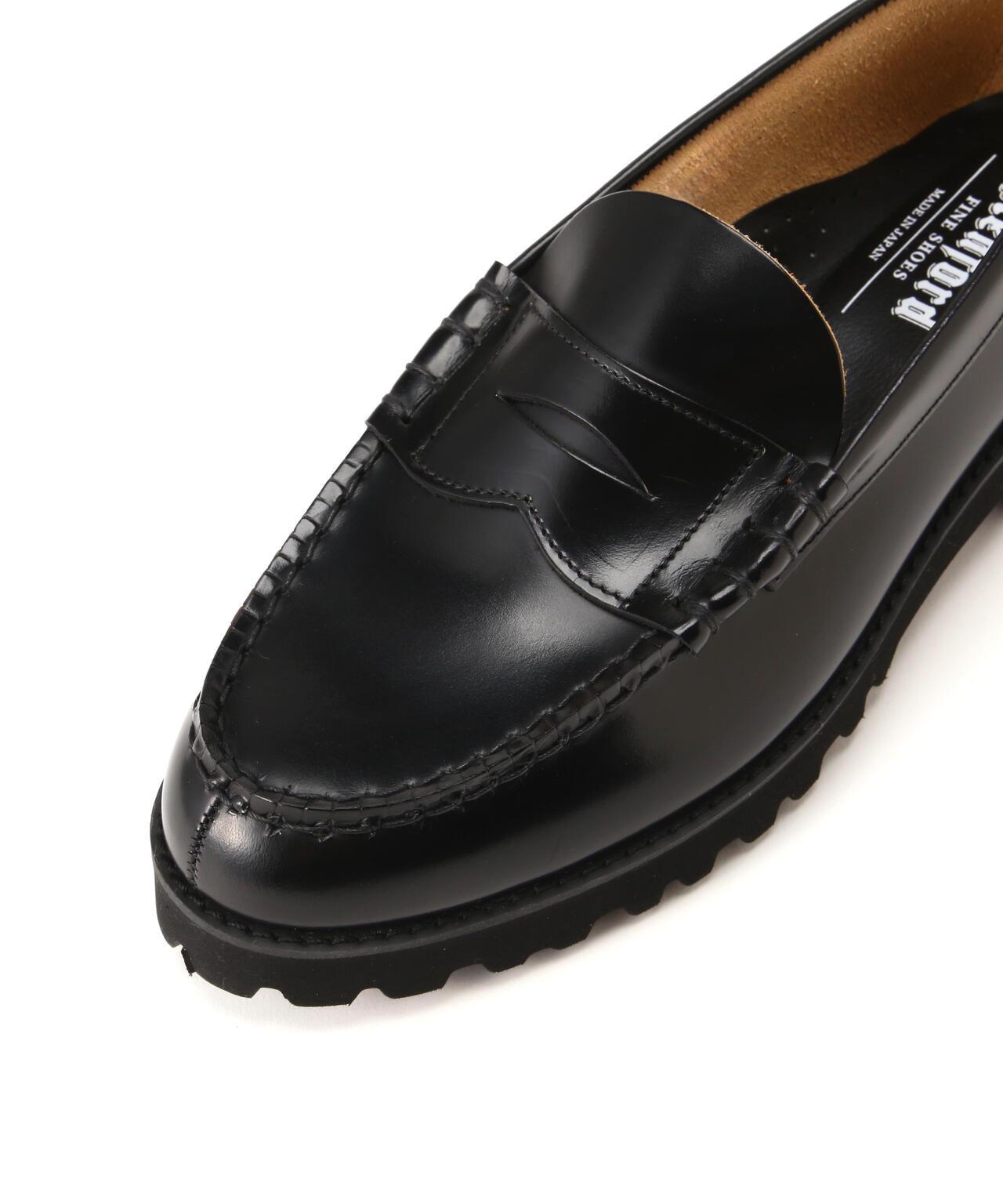 Kenford Fineshoes ケンフォードファインシューズ TANK SOLE LOAFERS BLACK 樂福鞋