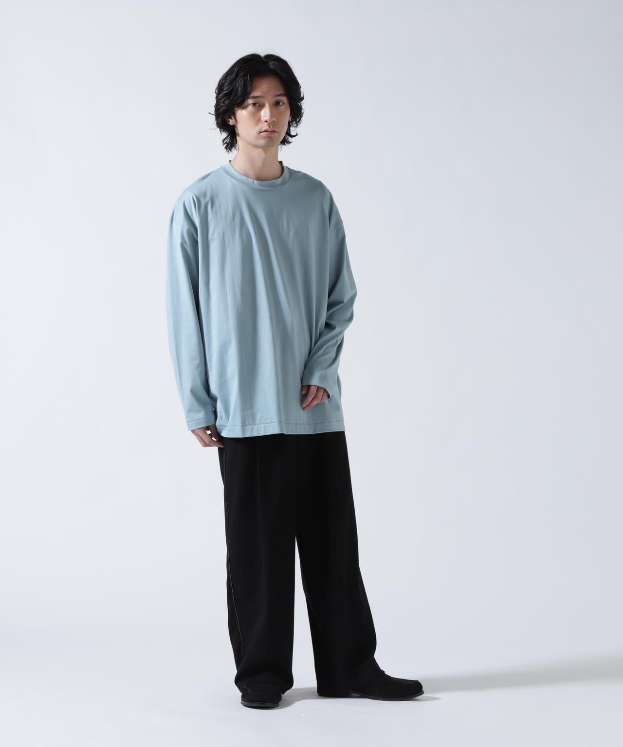 ATON (エイトン) SUVIN60/2 OVERSIZED L/S T-SHIRT T恤