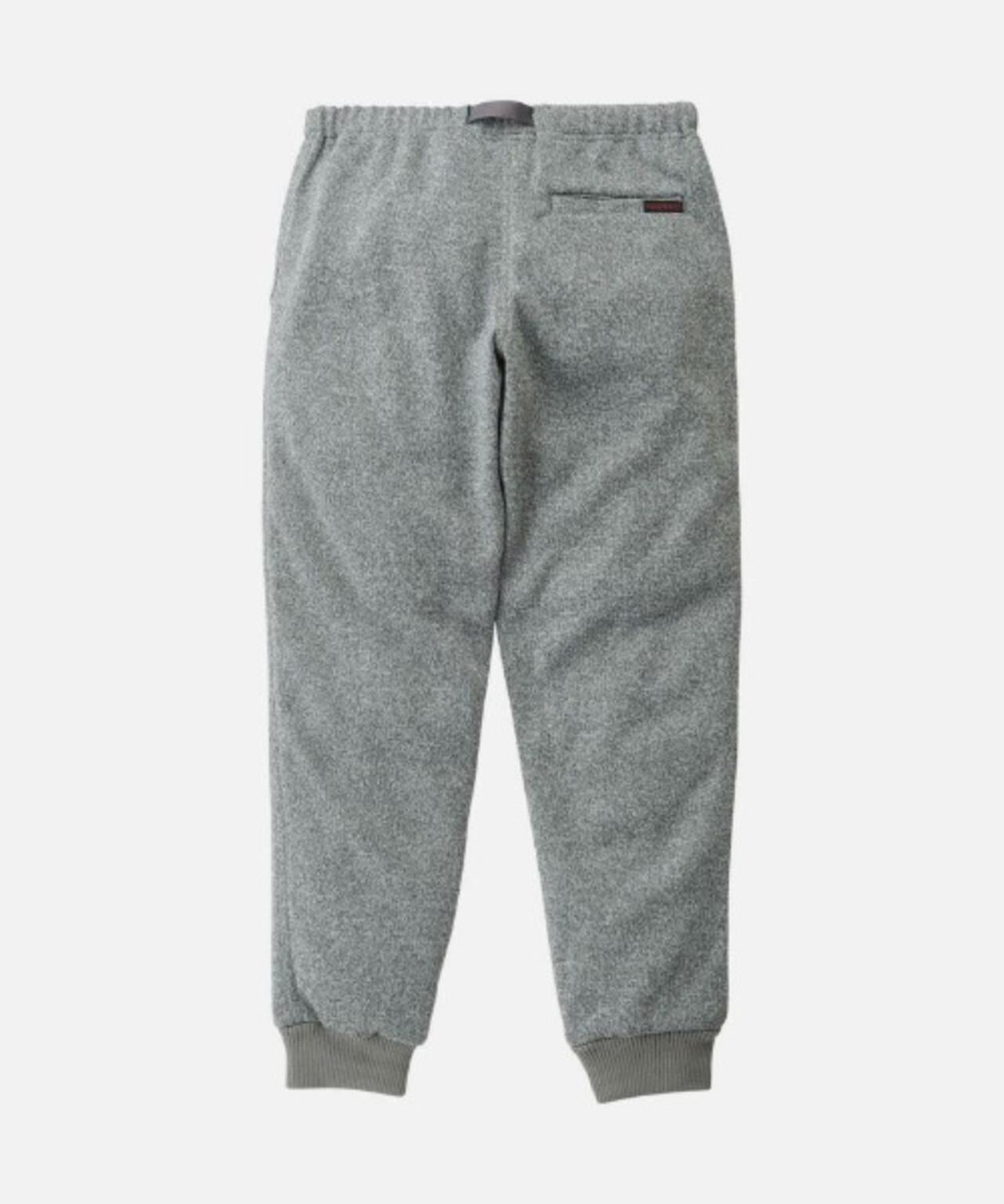複合針織抓絨窄口羅紋褲子 BONDING KNIT FLEECE NARROW RIB PANT
