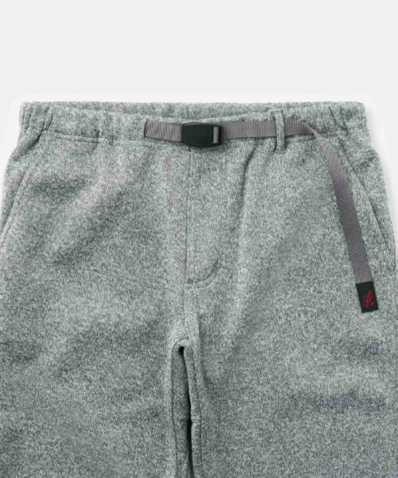 複合針織抓絨窄口羅紋褲子 BONDING KNIT FLEECE NARROW RIB PANT
