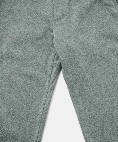 複合針織抓絨窄口羅紋褲子 BONDING KNIT FLEECE NARROW RIB PANT