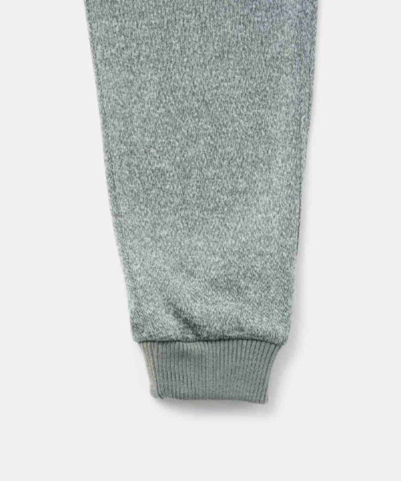 複合針織抓絨窄口羅紋褲子 BONDING KNIT FLEECE NARROW RIB PANT