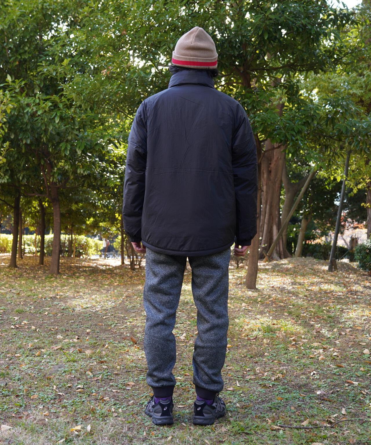複合針織抓絨窄口羅紋褲子 BONDING KNIT FLEECE NARROW RIB PANT