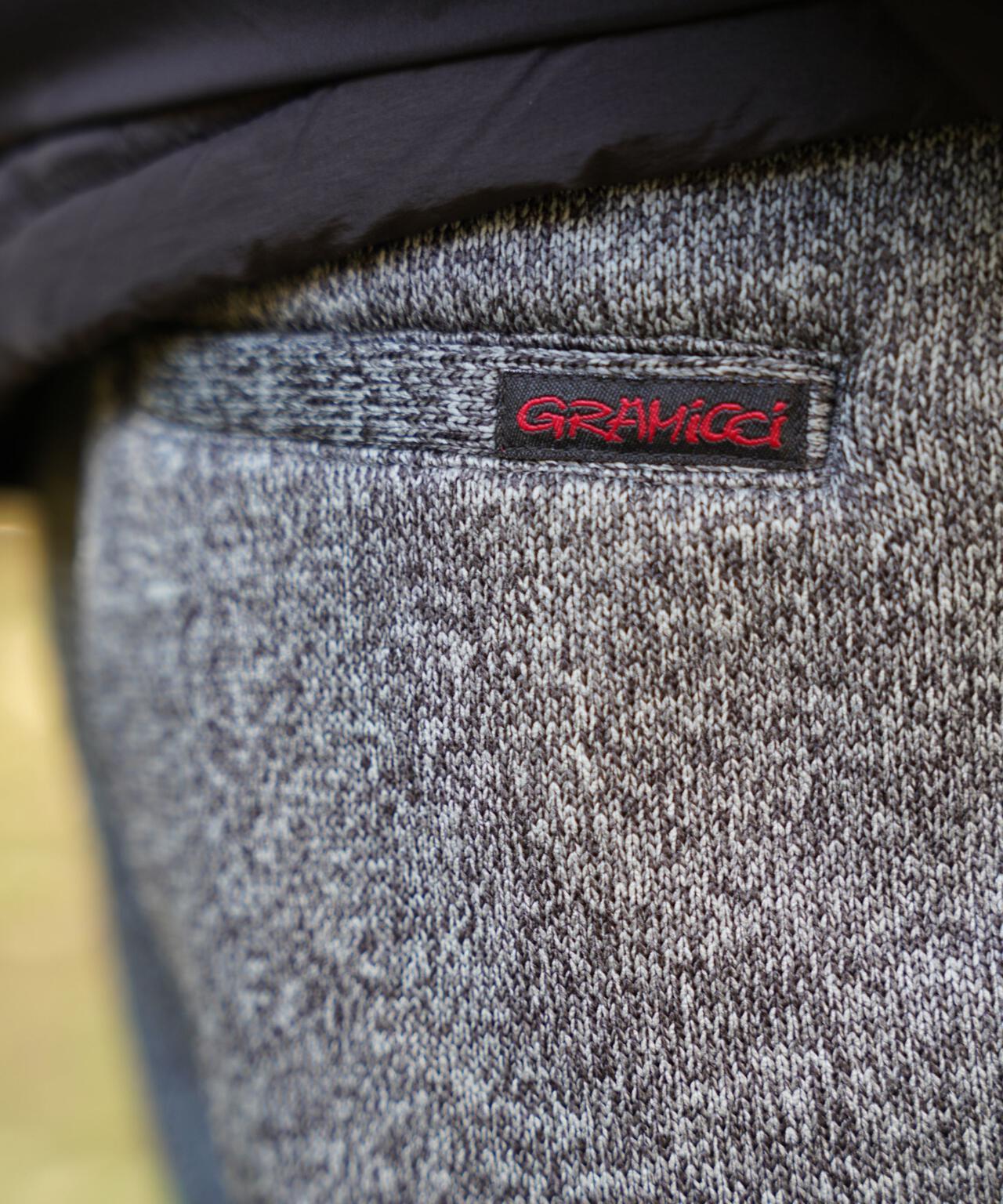 複合針織抓絨窄口羅紋褲子 BONDING KNIT FLEECE NARROW RIB PANT