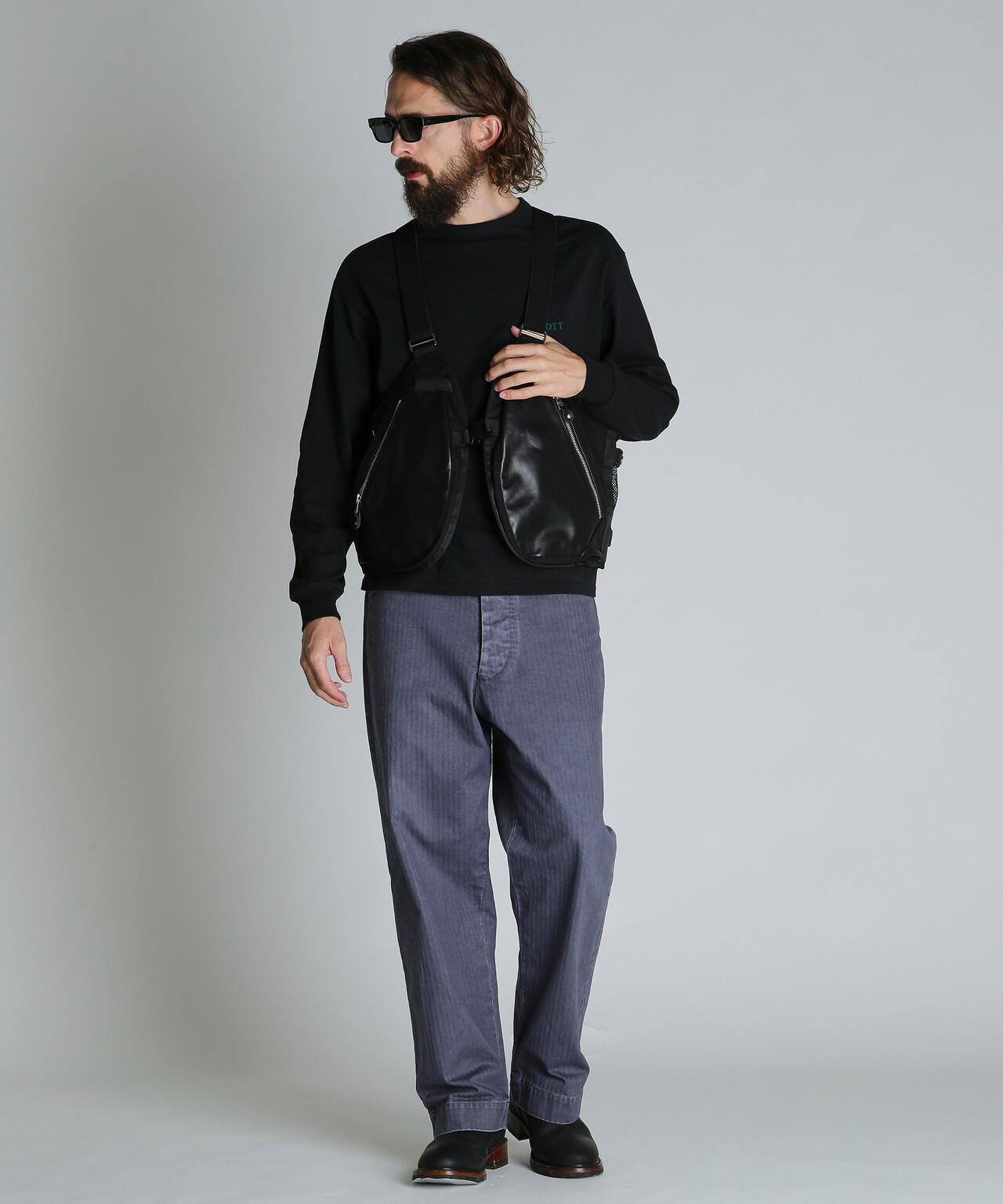 LEATHER LUGGAGE VEST 皮革背心