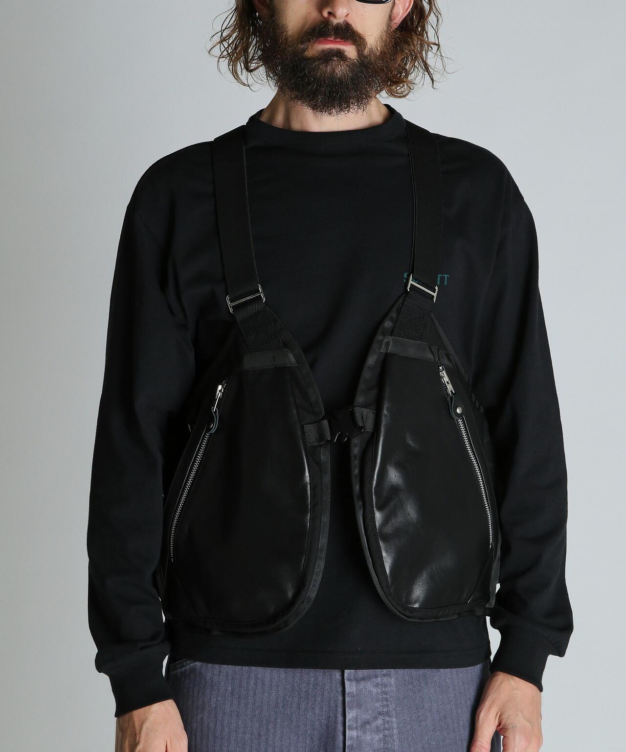 LEATHER LUGGAGE VEST 皮革背心