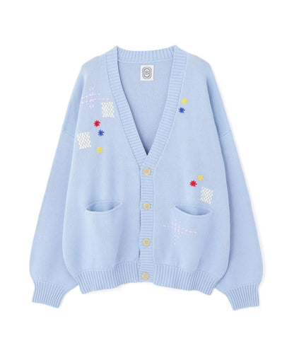 手工縫線設計 針織開衫 HAND STITCH CARDIGAN