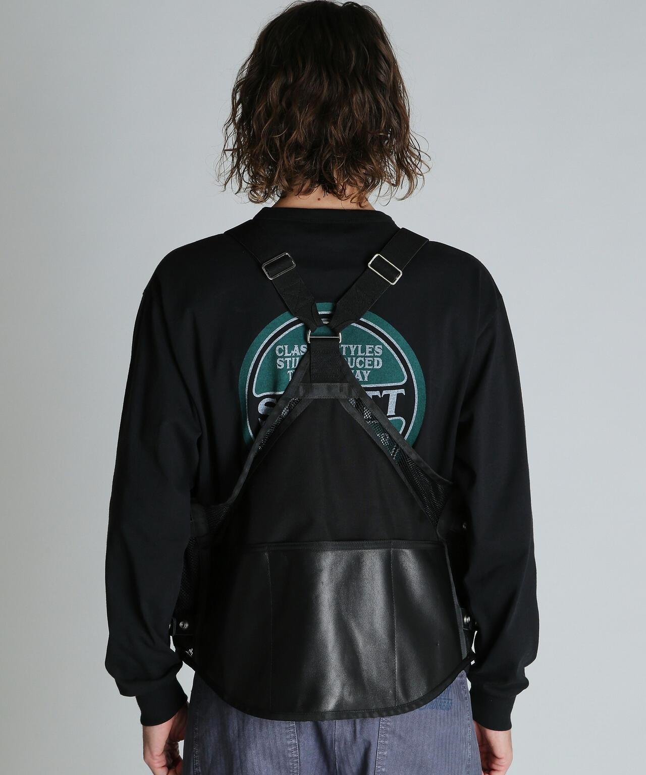 LEATHER LUGGAGE VEST 皮革背心