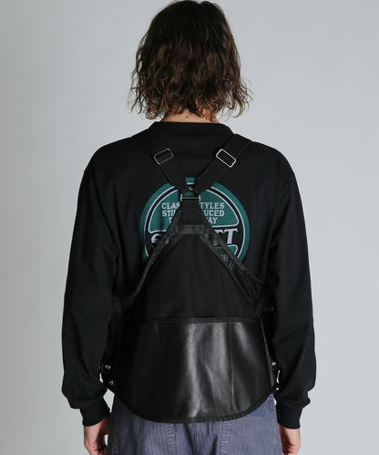 LEATHER LUGGAGE VEST 皮革背心