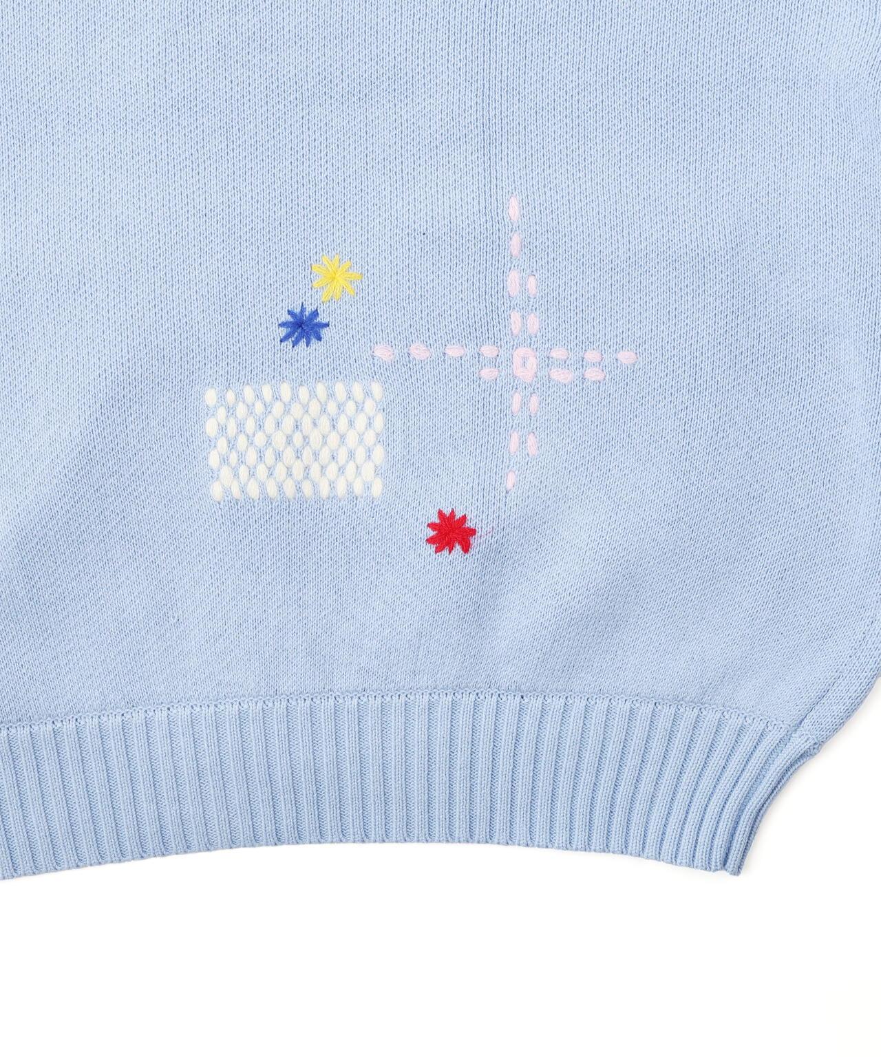 手工縫線設計 針織開衫 HAND STITCH CARDIGAN