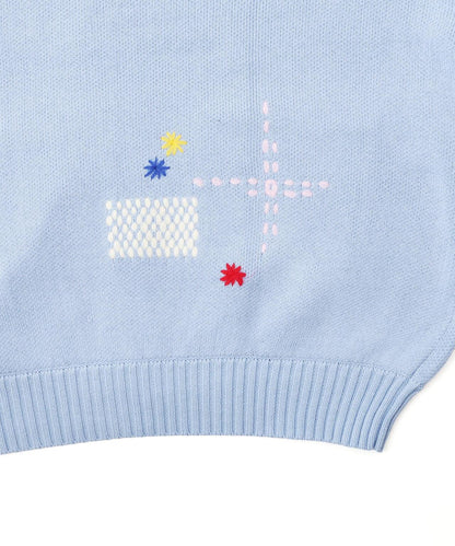 手工縫線設計 針織開衫 HAND STITCH CARDIGAN