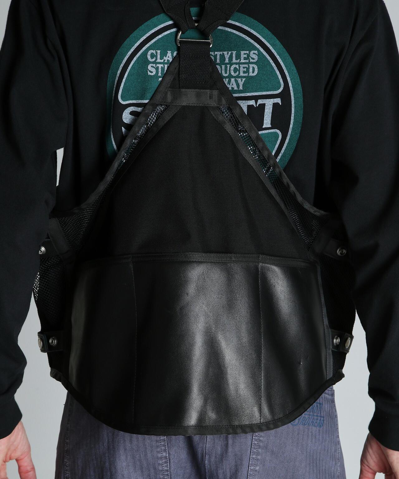 LEATHER LUGGAGE VEST 皮革背心