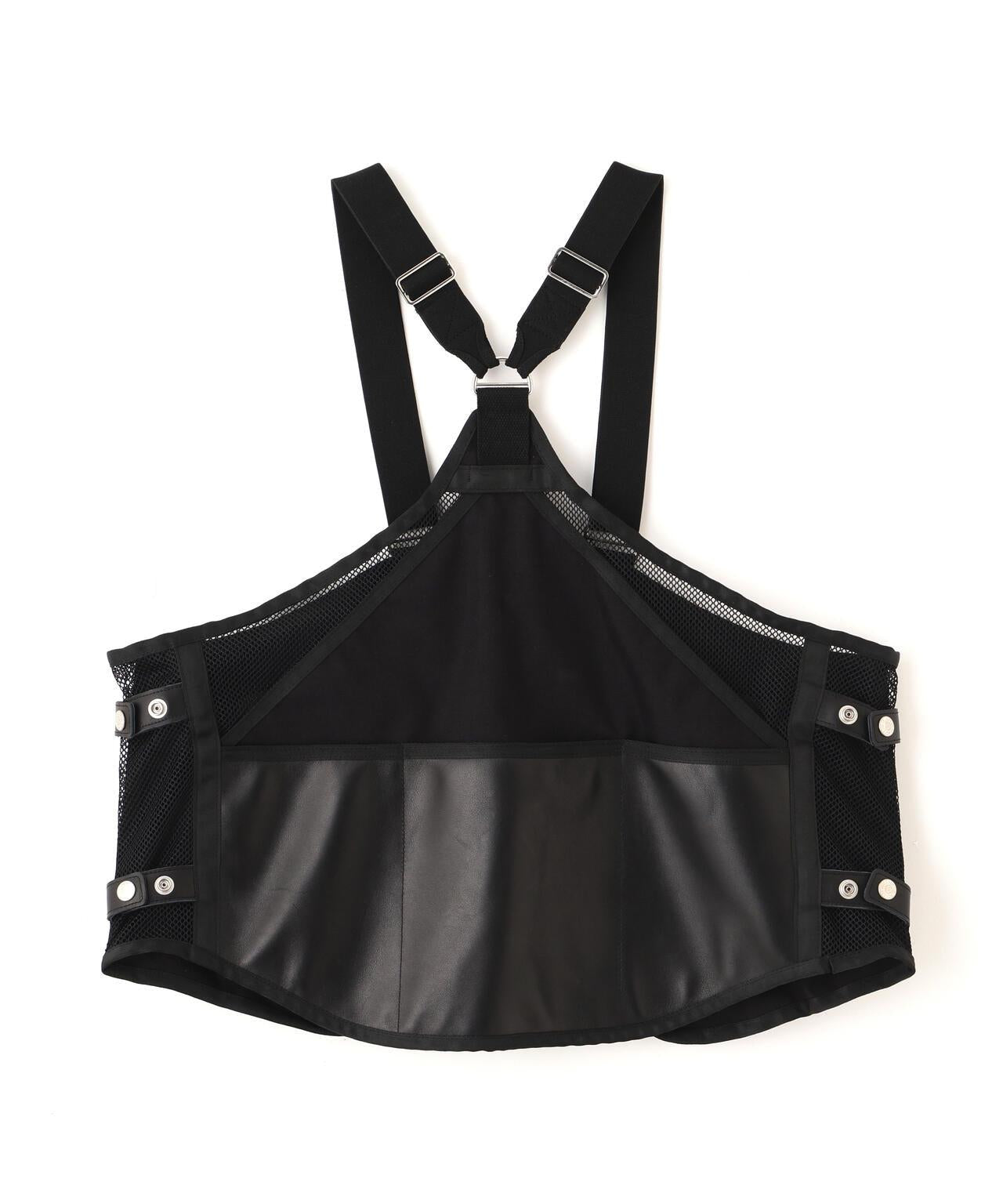 LEATHER LUGGAGE VEST 皮革背心