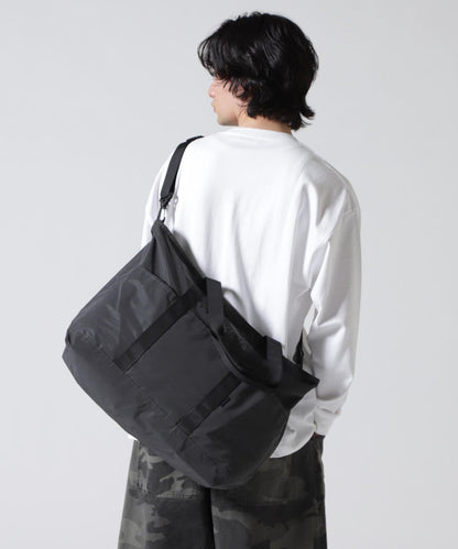 PACKING/パッキング BLACK REFLECTIVE 托特包