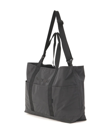 PACKING/パッキング BLACK REFLECTIVE 托特包