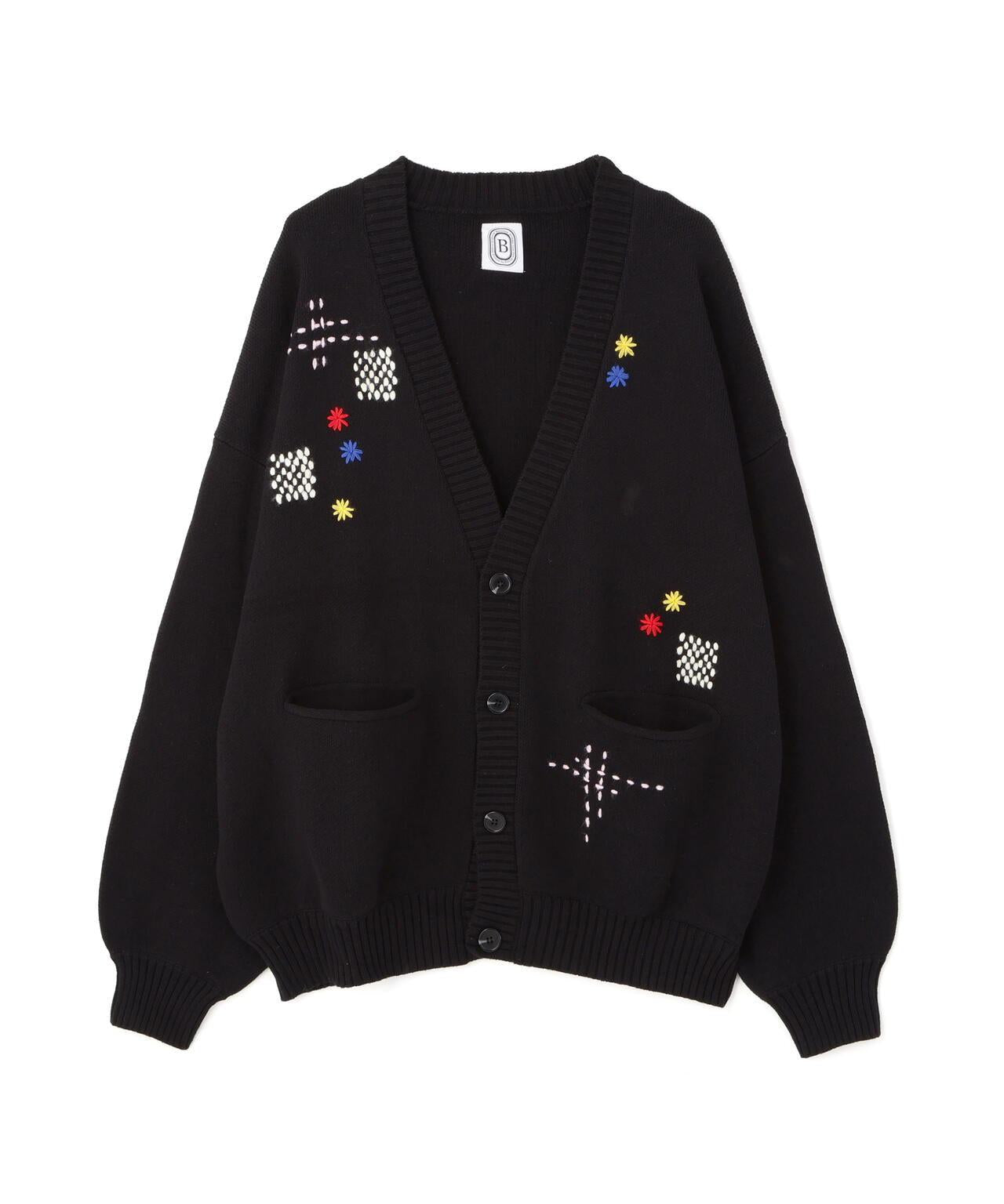 手工縫線設計 針織開衫 HAND STITCH CARDIGAN