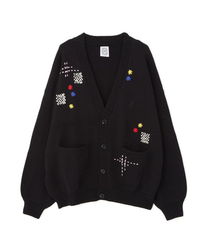 手工縫線設計 針織開衫 HAND STITCH CARDIGAN