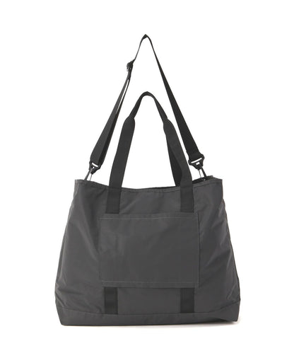 PACKING/パッキング BLACK REFLECTIVE 托特包
