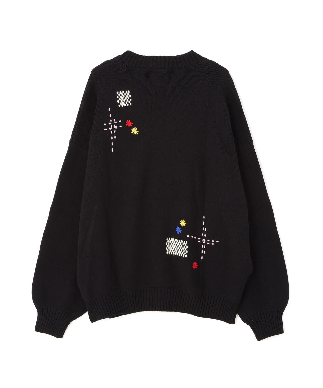 手工縫線設計 針織開衫 HAND STITCH CARDIGAN