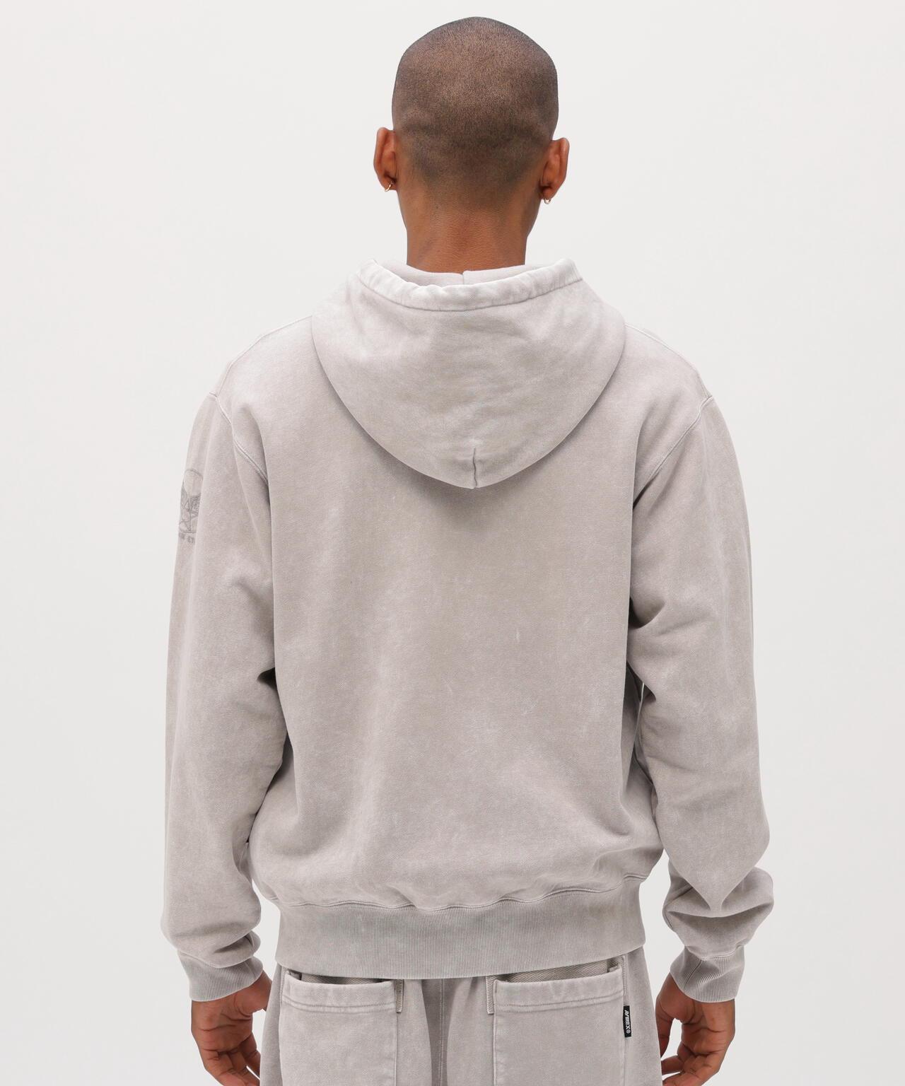ACID WASH ZIP UP 連帽衛衣