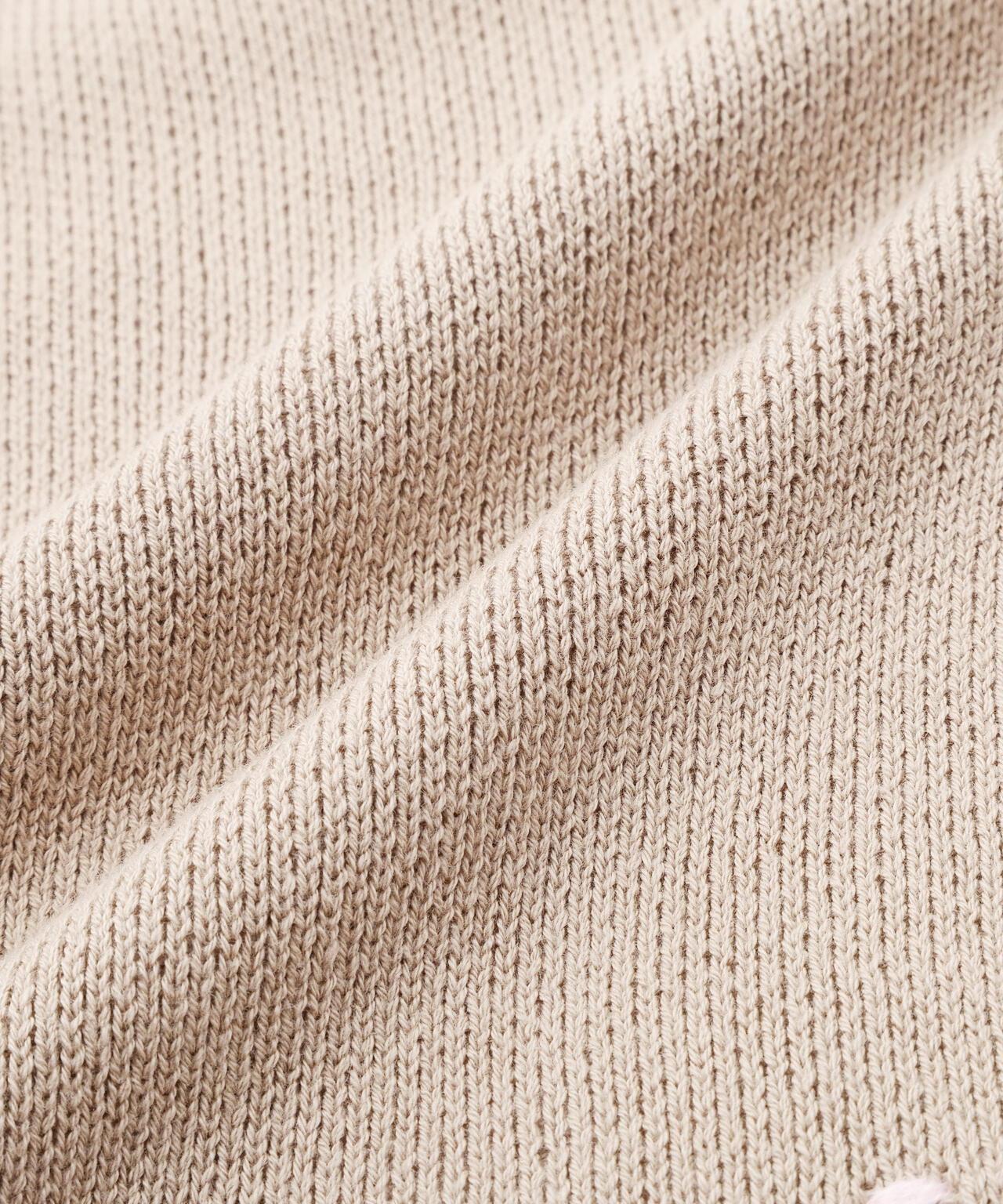 B omnivore HAND STITCH CREWNECK KNIT 針織上衣