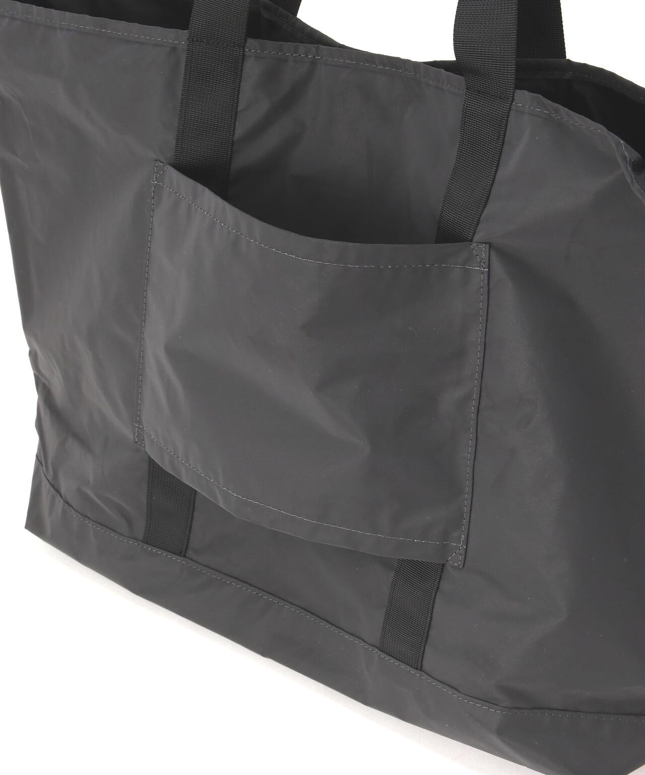 PACKING BLACK REFLECTIVE TOTE 黑色反光托特包