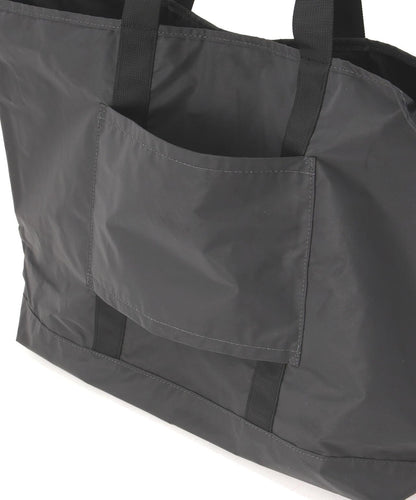 PACKING BLACK REFLECTIVE TOTE 黑色反光托特包