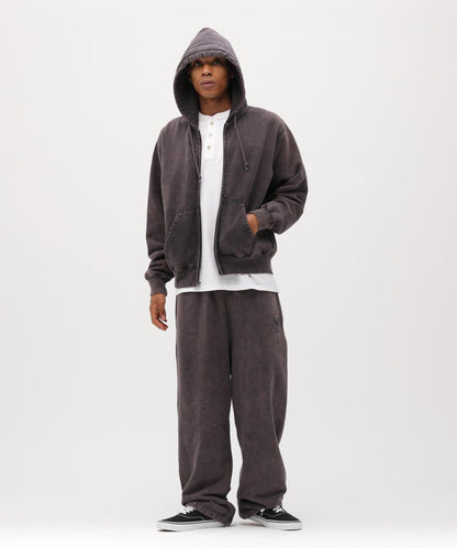 ACID WASH ZIP UP 連帽衛衣