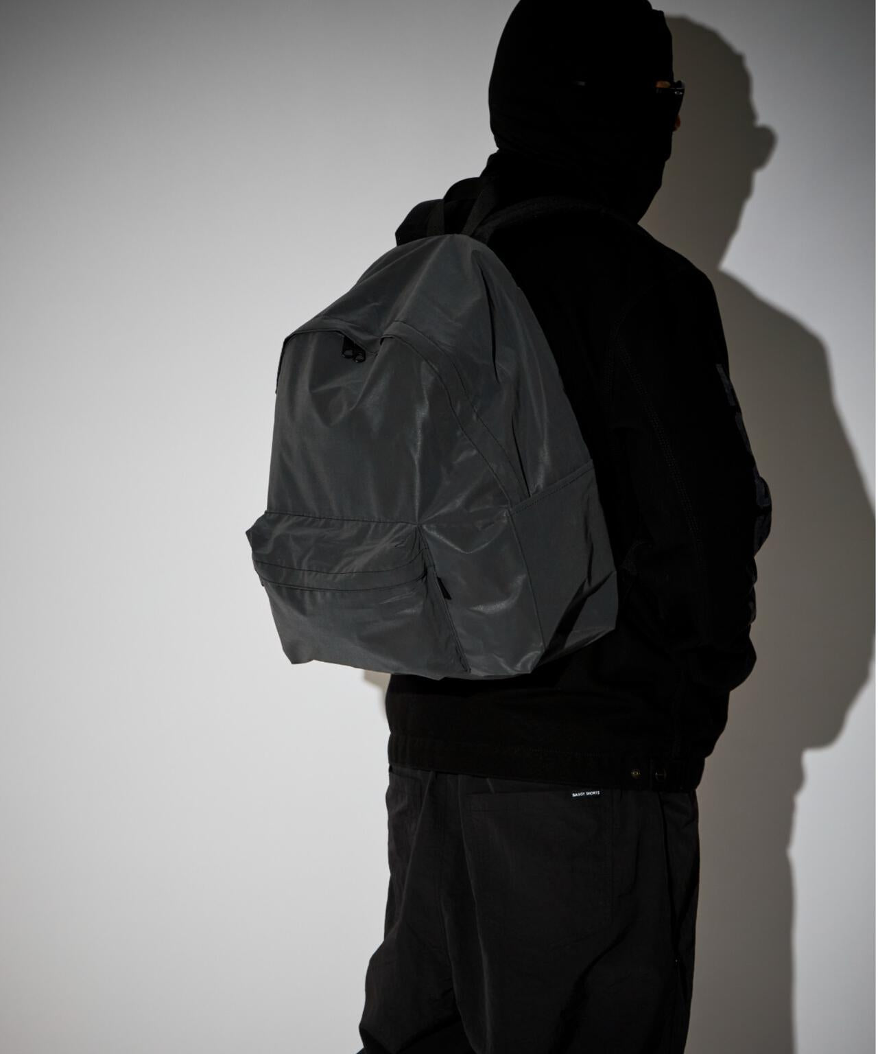 PACKING パッキング BLACK REFLECTIVE BACKPACK 雙肩包