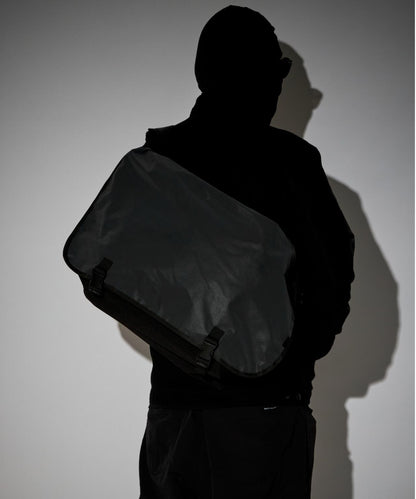PACKING BLACK REFLECTIVE MESSENGER 反光設計 郵差包
