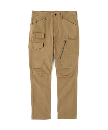 STRETCH HERRINGBONE CARGO PANTS 褲子
