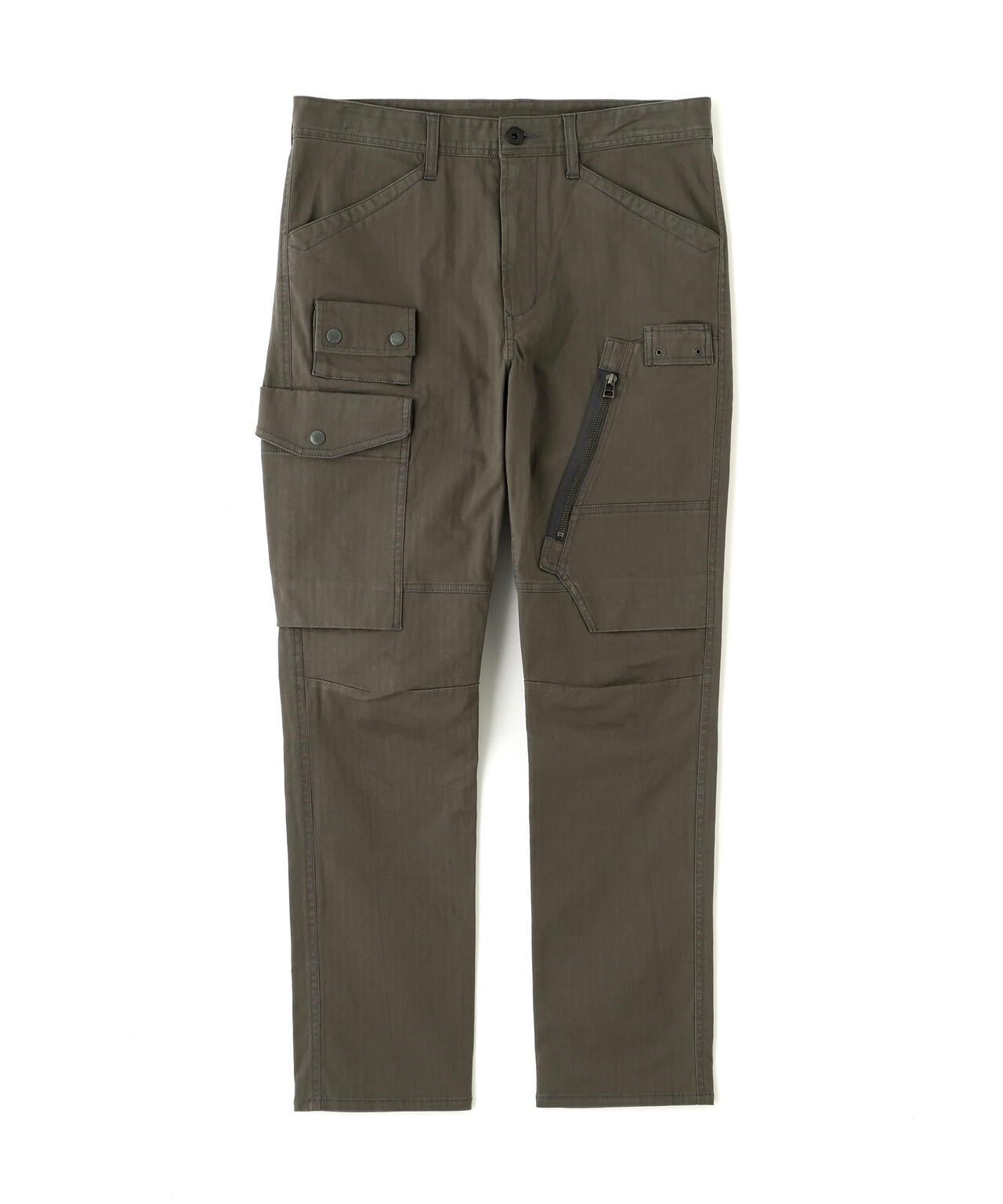 STRETCH HERRINGBONE CARGO PANTS 褲子