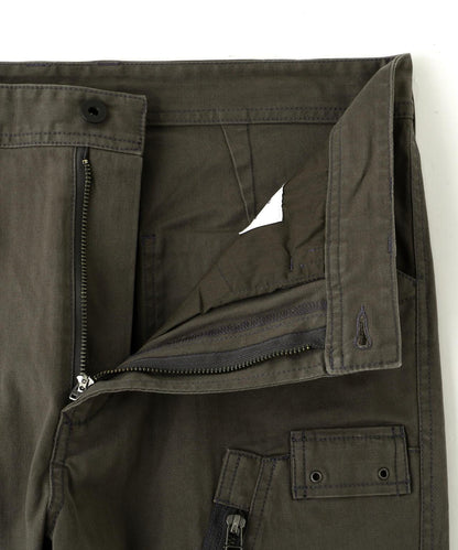 STRETCH HERRINGBONE CARGO PANTS 褲子