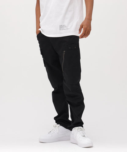 STRETCH HERRINGBONE CARGO PANTS 褲子