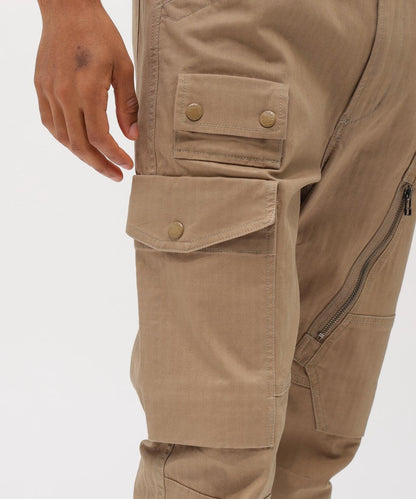 STRETCH HERRINGBONE CARGO PANTS 褲子